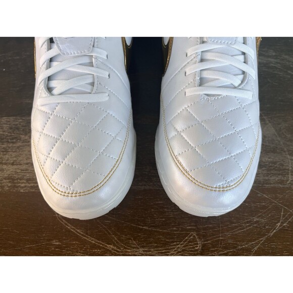 Nike Tiempo Legend SE Ronaldinho Touch of Gold Indoor Men\'s Size 8.5 IF4389-100 main image 10
